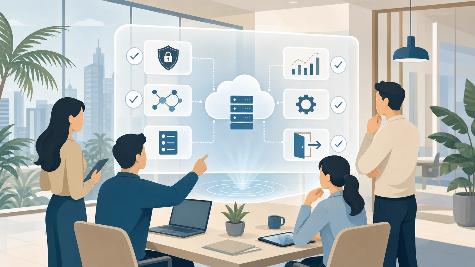 Ilustrasi: Investasi Digital: 6 Cek Sebelum Bisnis Memilih Cloud
